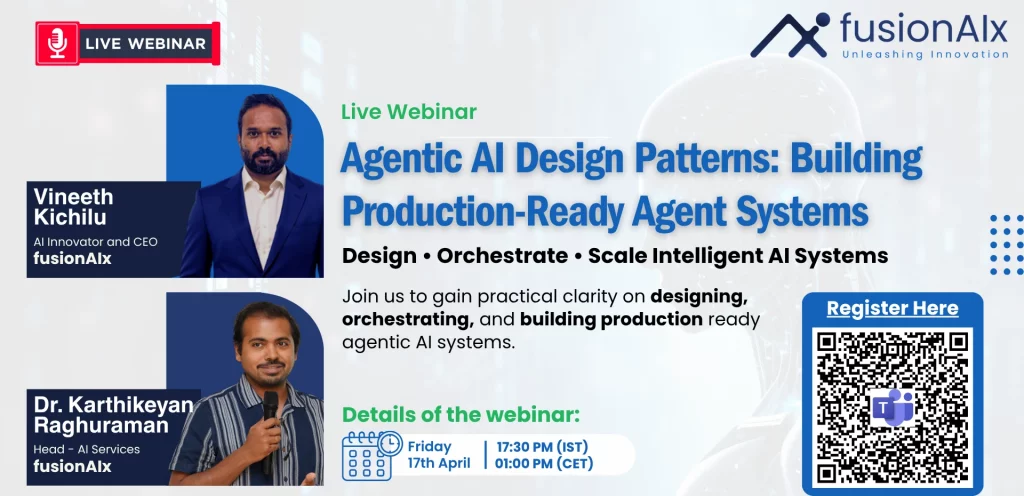 Webinar | Agentic AI Design Patterns: Building Production-Ready Agent Systems